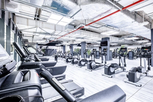 jumpers fitness Studio Darmstadt Gerätebereich