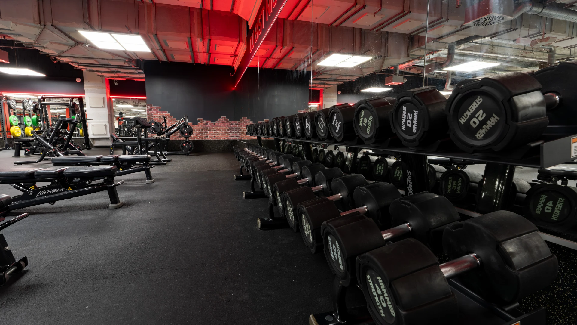 jumpers fitness Studio Darmstadt Gerätebereich