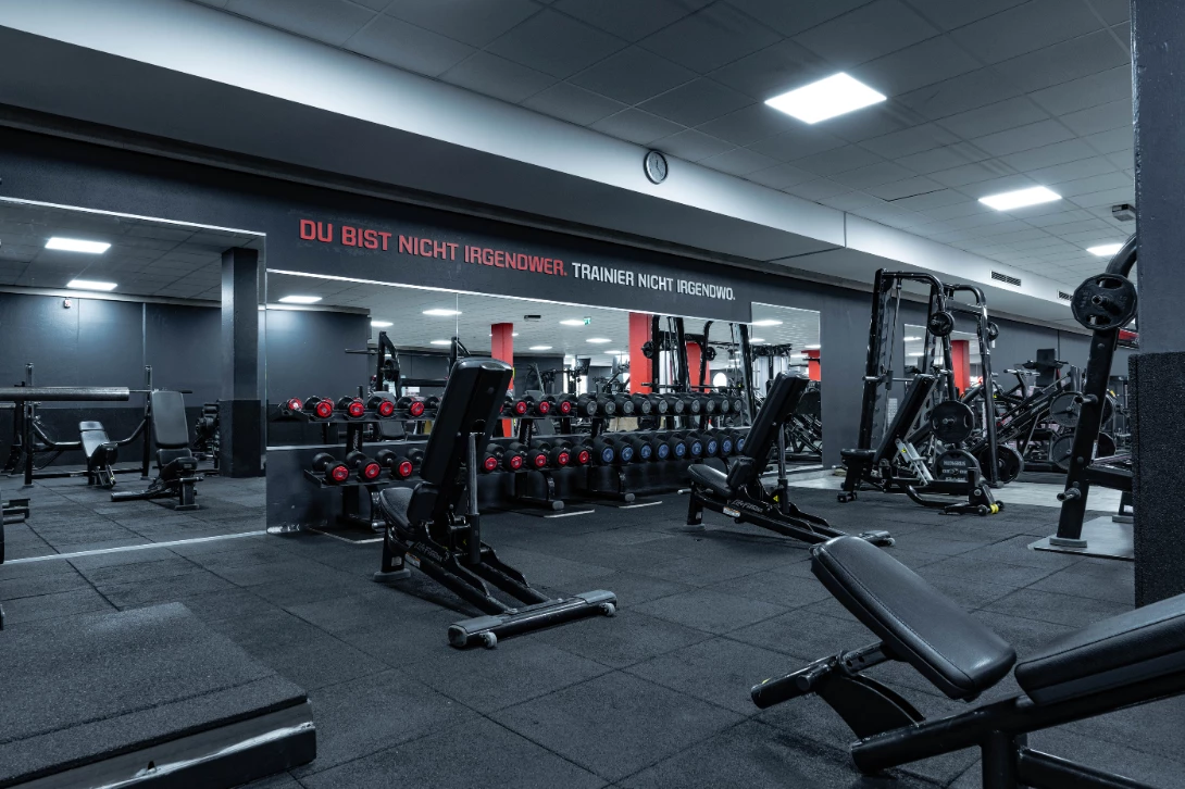 jumpers fitness Studio Coburg Kurzhanteln