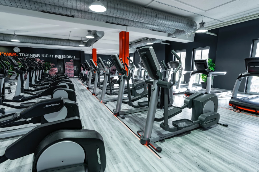 jumpers fitness Studio Ansbach Kraftbereich