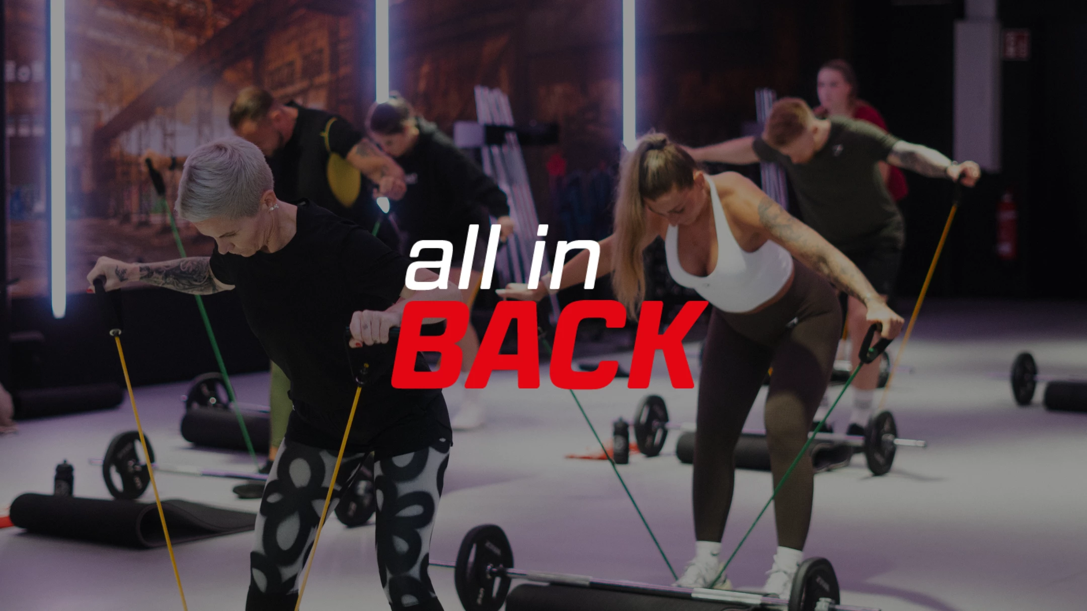 Dynamisches Gruppentraining im all in Kurs bei all inclusive Fitness