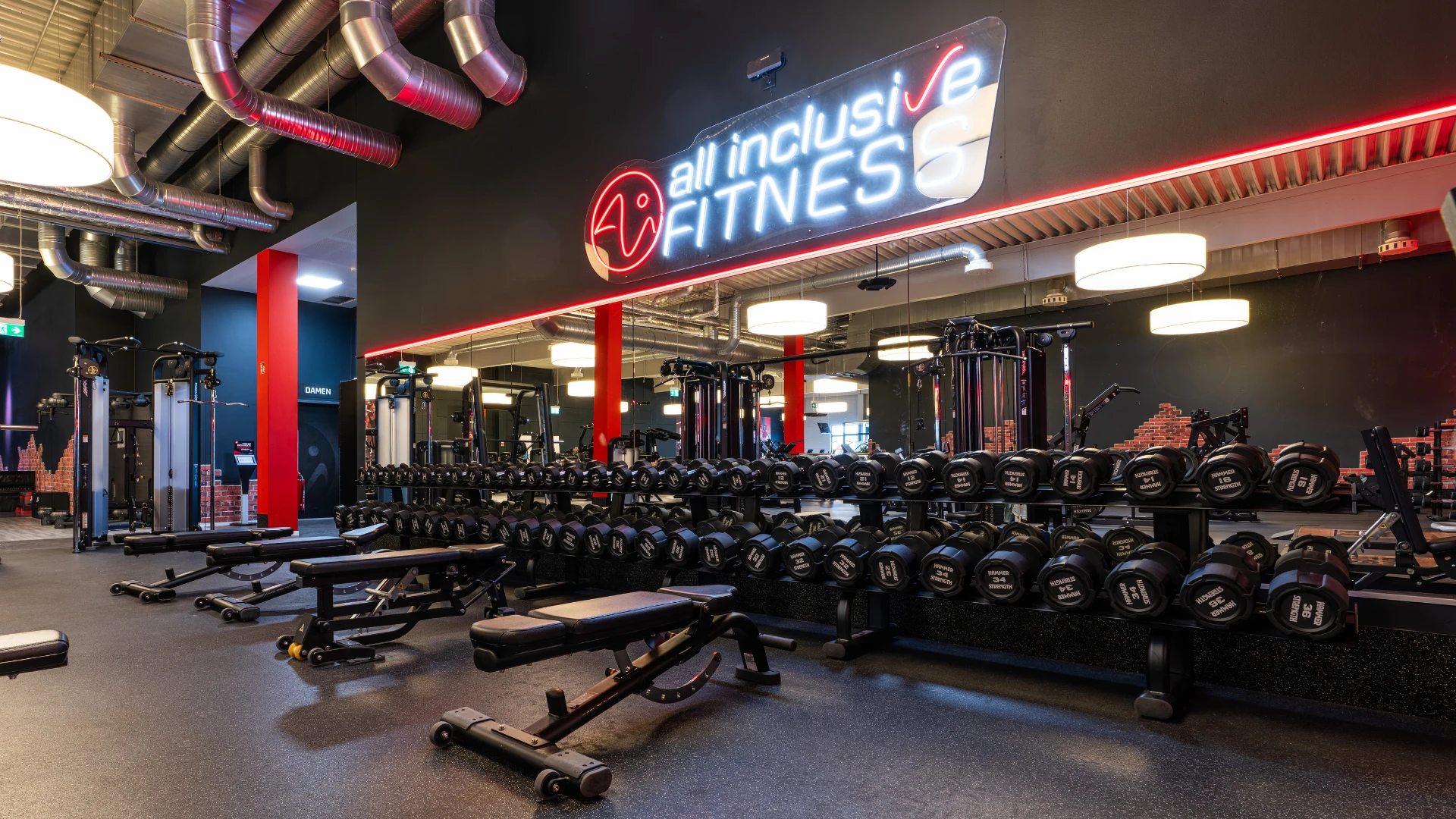 jumpers fitness Studio Hanau Gerätebereich